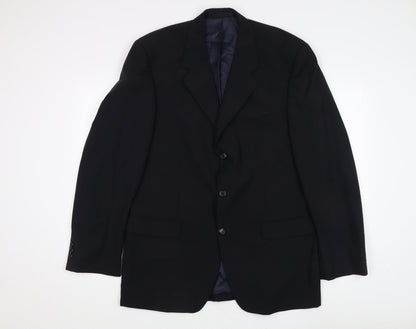 Mens UK Size 42 Burton Regular Black Suit Jacket
