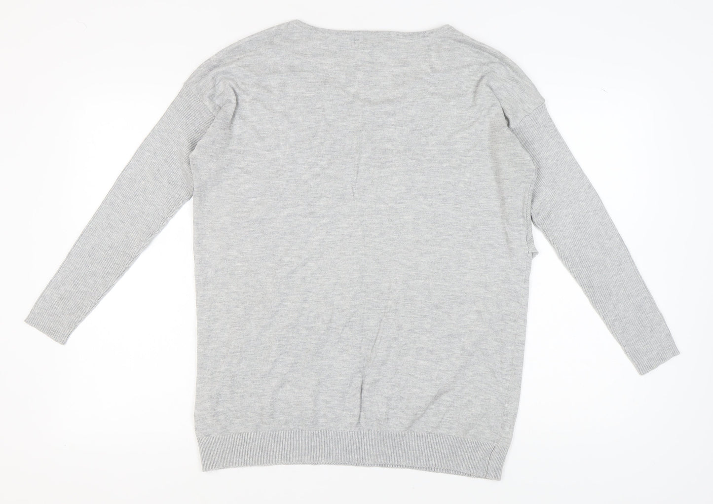 Womens UK Size 16 RJR.John Rocha Grey Pullover Jumper
