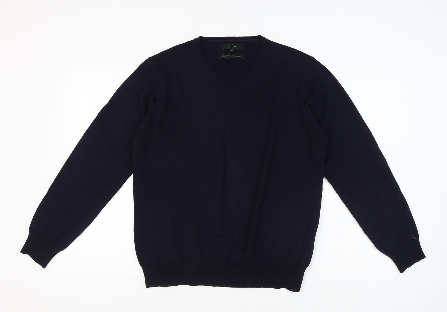 Jasper Conran Men's Blue Pullover Jumper Size M