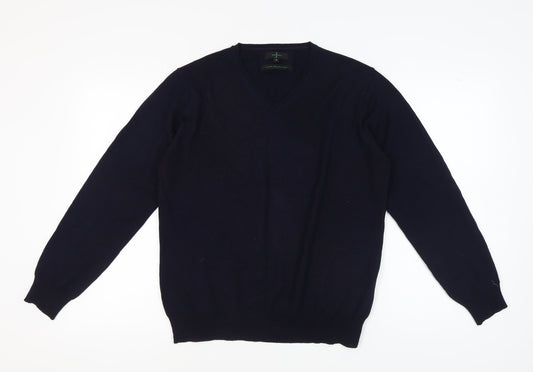 Jasper Conran Men's Blue Pullover Jumper Size M