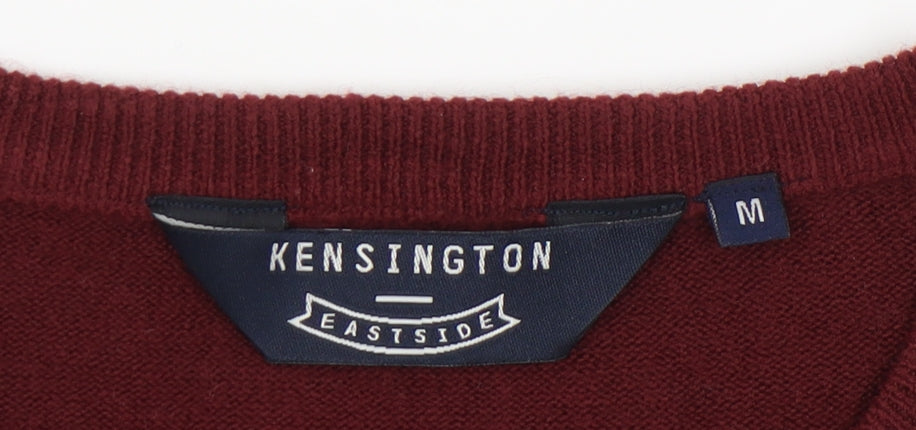 Kensington Eastside Men's Red Pullover Jumper Size M