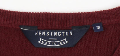 Kensington Eastside Men's Red Pullover Jumper Size M