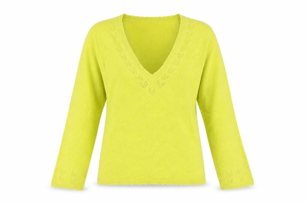 Womens UK Size M EAST Green Pullover Jumper