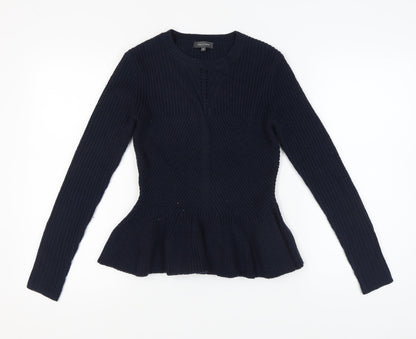 Pied A Terre Women's Blue Pullover Jumper, Size 8