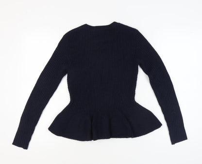 Pied A Terre Women's Blue Pullover Jumper, Size 8
