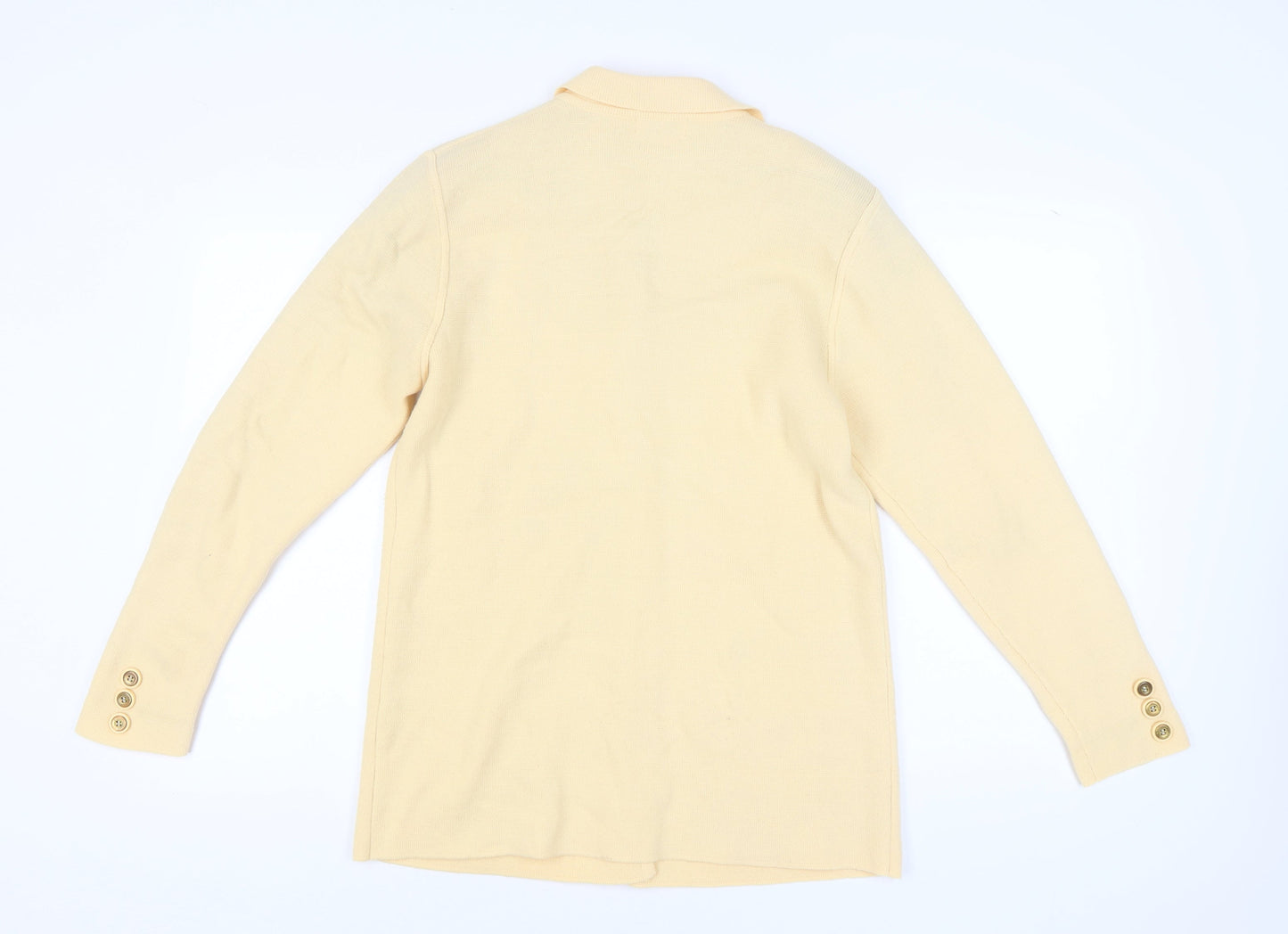 Womens UK Size M Bonmarché Beige Cardigan Jumper