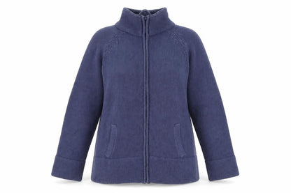 Womens UK Size 20 Marks and Spencer Blue Full Zip Jumper