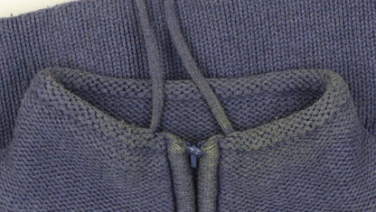 Womens UK Size 20 Marks and Spencer Blue Full Zip Jumper