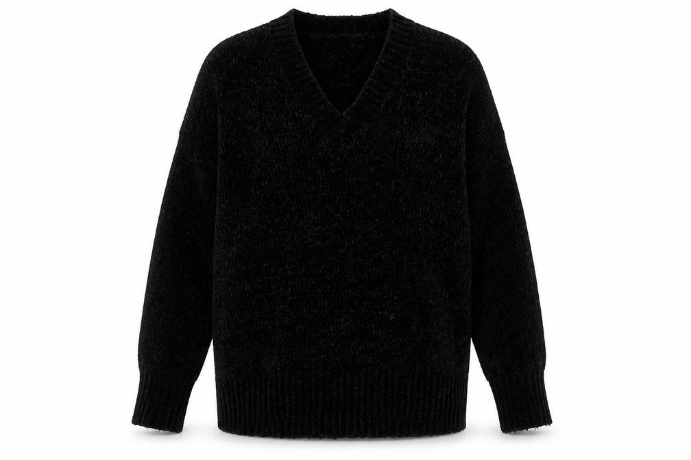 Womens UK Size M Zara Black Pullover Jumper