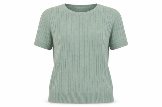 Womens UK Size M Jones New York Green Pullover Jumper