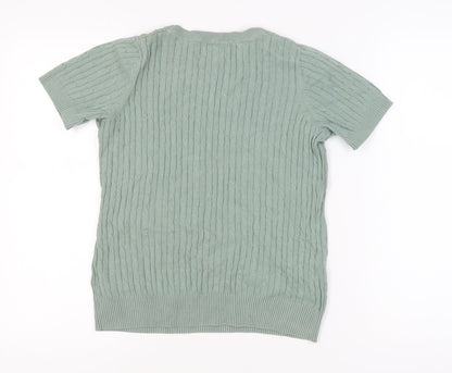 Womens UK Size M Jones New York Green Pullover Jumper
