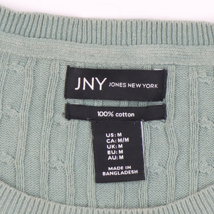 Womens UK Size M Jones New York Green Pullover Jumper