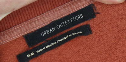 Womens UK Size M Urban Outfitters Brown Cropped T-Shirt
