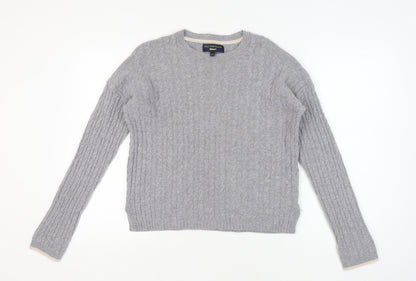 Womens UK Size 14 Paul Costelloe Grey Pullover Jumper