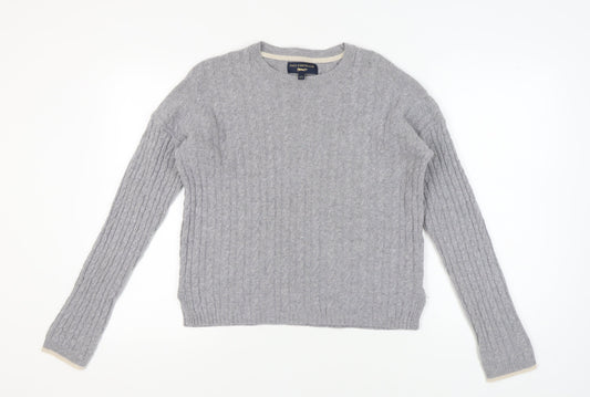 Womens UK Size 14 Paul Costelloe Grey Pullover Jumper