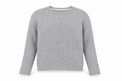 Womens UK Size 14 Paul Costelloe Grey Pullover Jumper