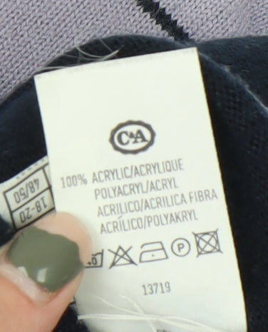 C&A Women’s Multicoloured Striped Pullover Jumper