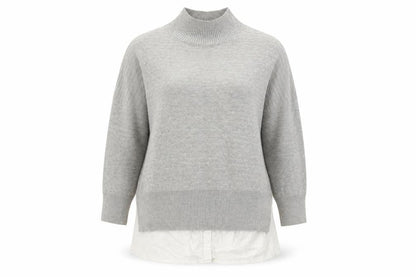 French Connection Women's Grey Pullover Jumper S