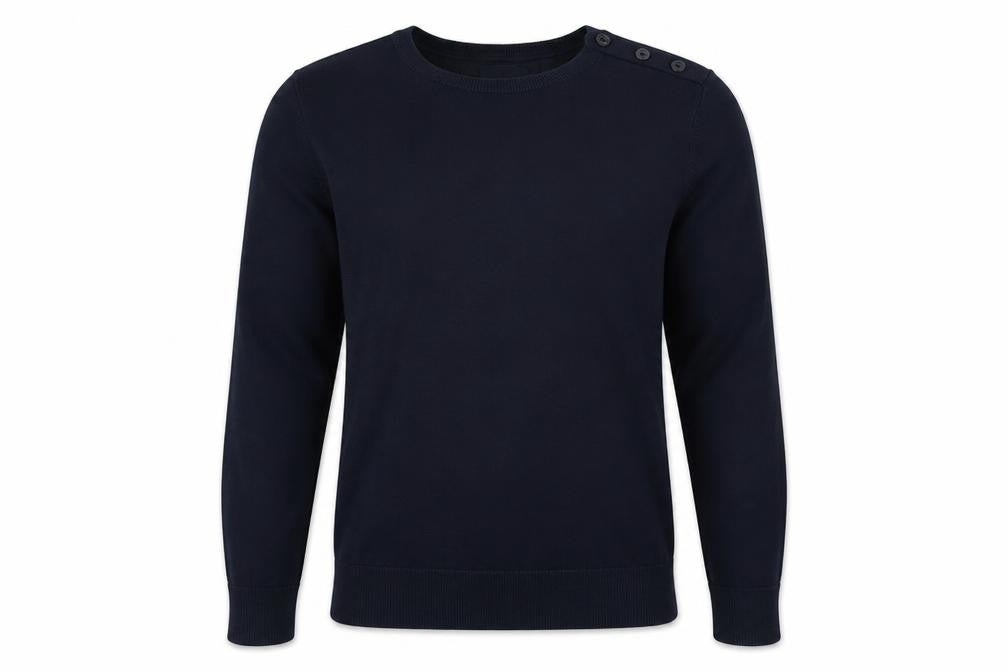 Mens UK Size XL Nautica Blue Pullover Jumper