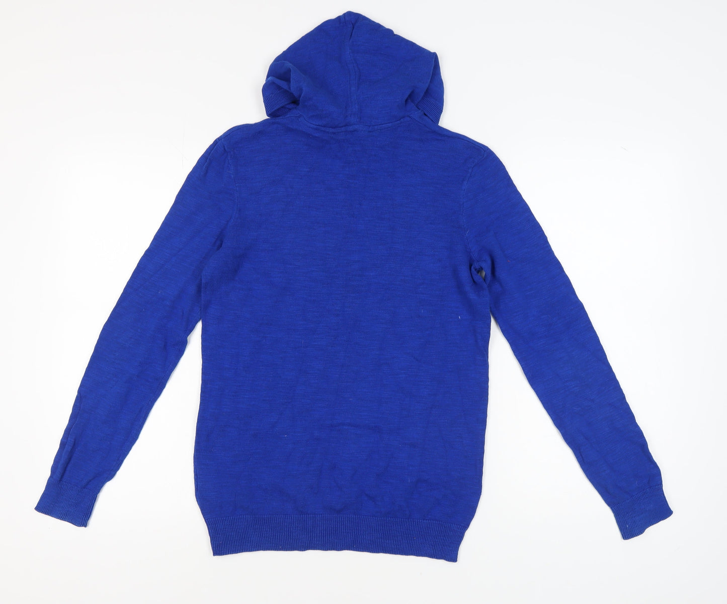 H&M Boys Blue Pullover Hoodie 12 Plus Gym Training