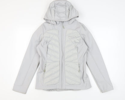 Womens UK Size 12 Mountain Warehouse Grey Puffer Jacket Jacket