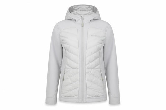 Womens UK Size 12 Mountain Warehouse Grey Puffer Jacket Jacket