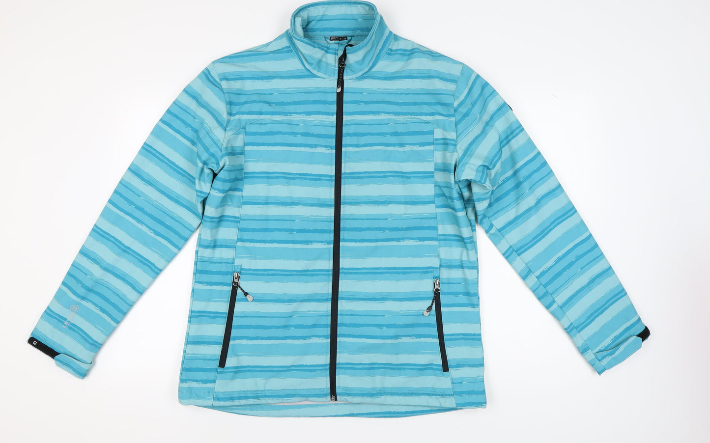 Womens UK Size 18 Killtec Blue Windbreaker Coat