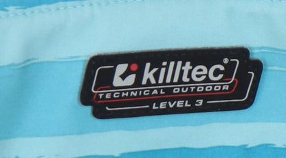 Womens UK Size 18 Killtec Blue Windbreaker Coat