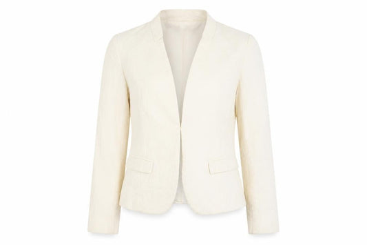 Womens UK Size 12 Zara Regular Ivory Blazer
