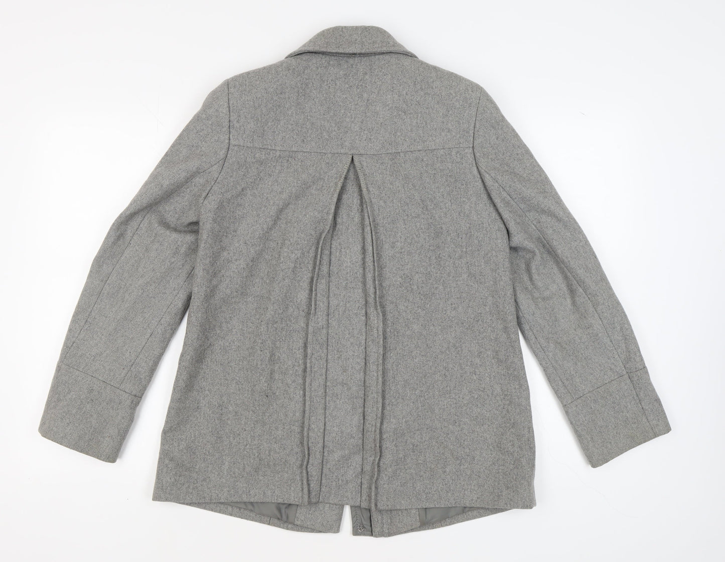Womens UK Size 10 Marks and Spencer Grey Duffle Coat