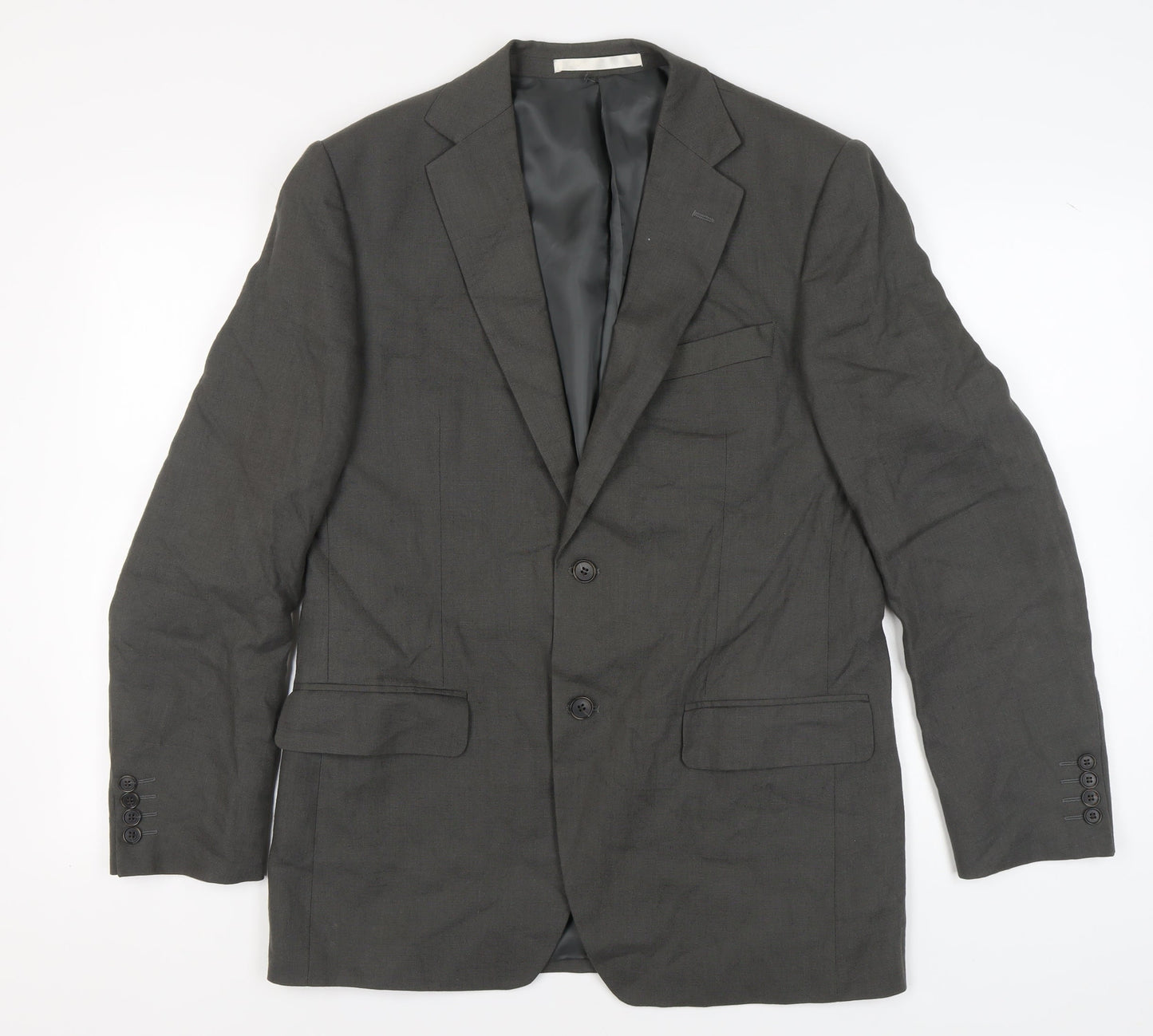 Mens UK Size 40 Marks and Spencer Regular Green Suit Jacket