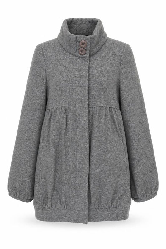 Womens UK Size 8 Jane Norman Grey Basic Jacket