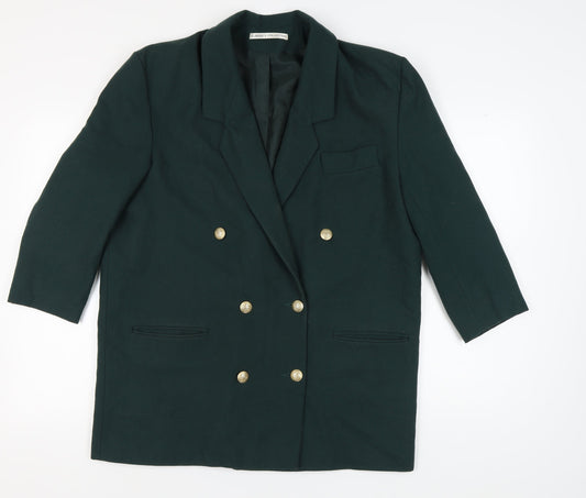 Dunnes Stores Women's Green Blazer Sz 16