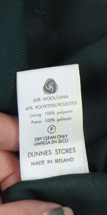 Dunnes Stores Women's Green Blazer Sz 16