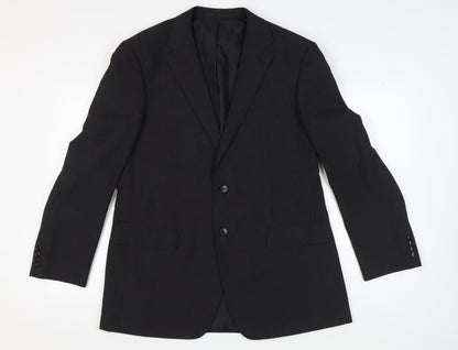Marks and Spencer Men's Charcoal Long Blazer 42L