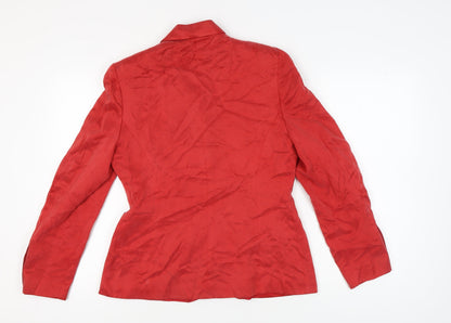 J. Taylor Women's Red Blazer, Size 14, Excellent Condition
