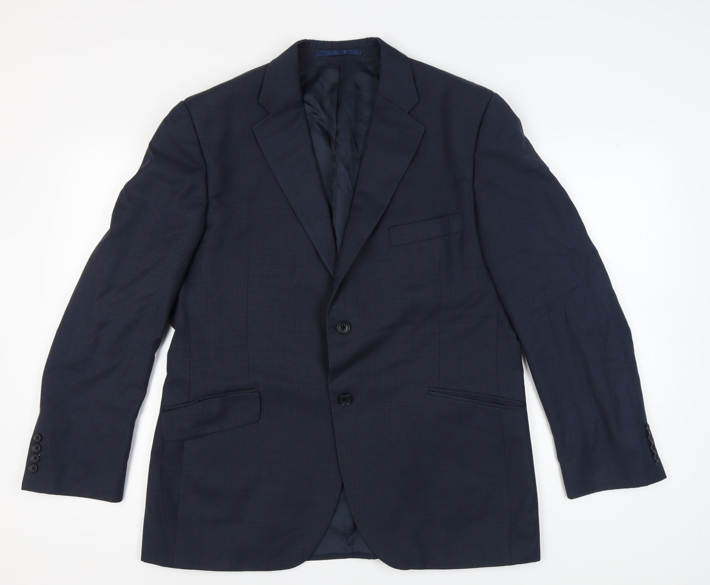 Mens UK Size 44 Howick Regular Blue Suit Jacket
