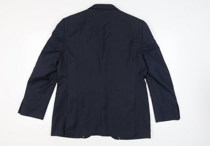 Mens UK Size 44 Howick Regular Blue Suit Jacket