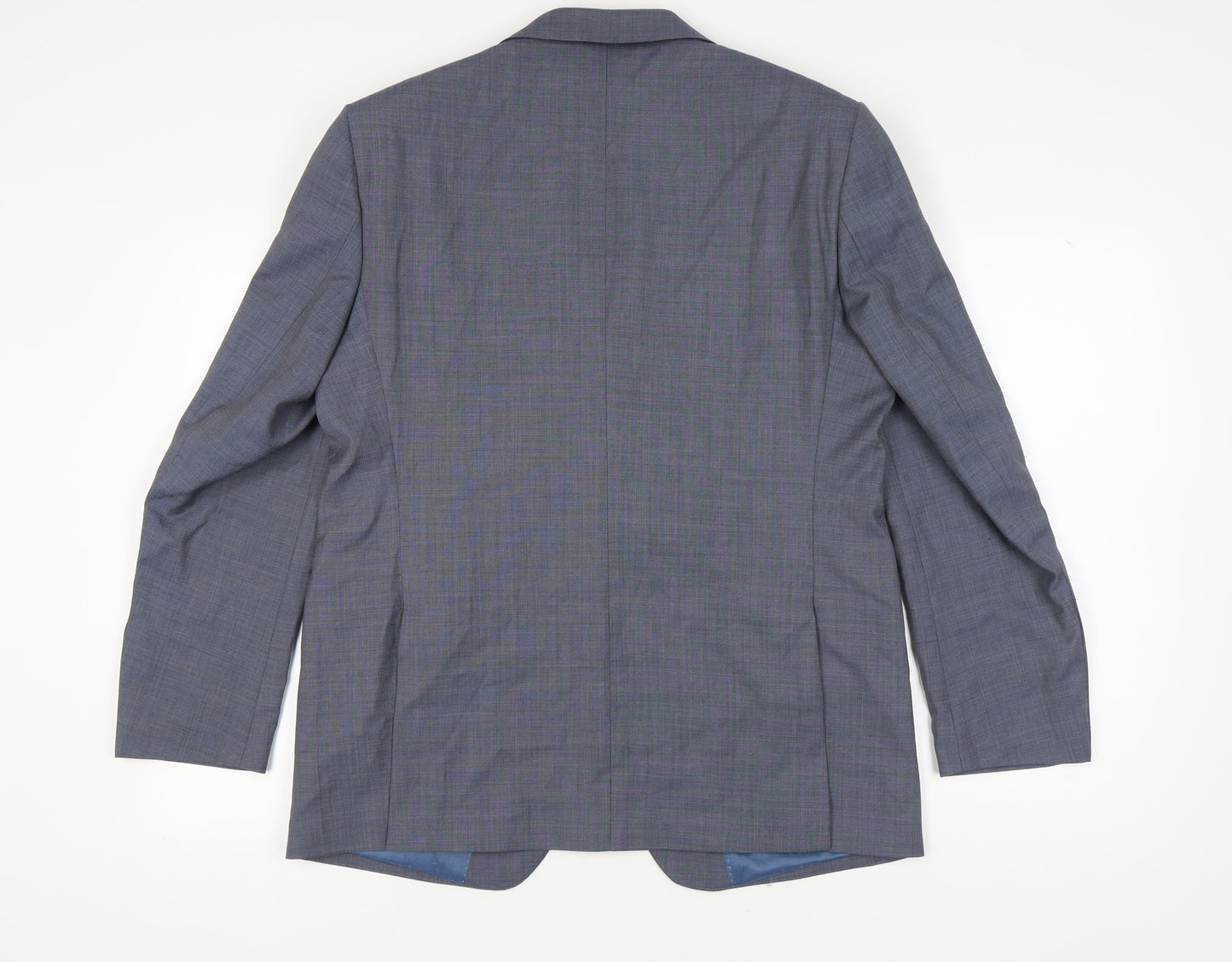 Mens UK Size 42 Marks and Spencer Regular Blue Suit Jacket