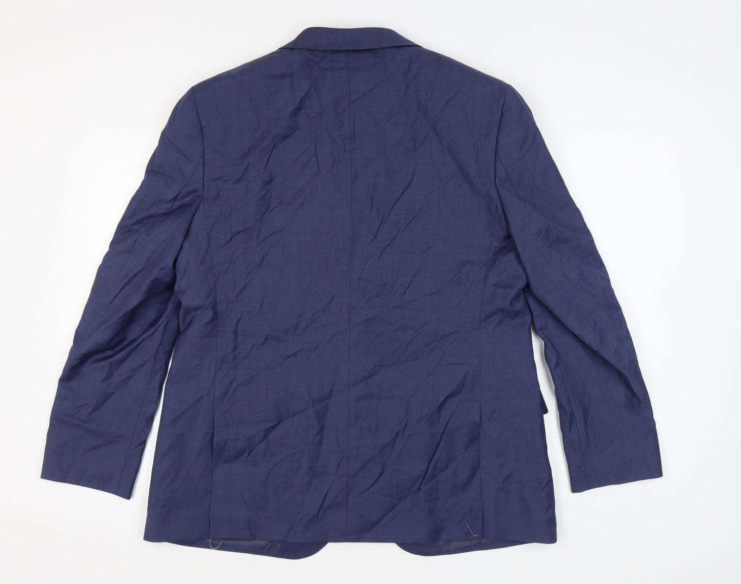 Mens UK Size 44 Marks and Spencer Regular Blue Suit Jacket