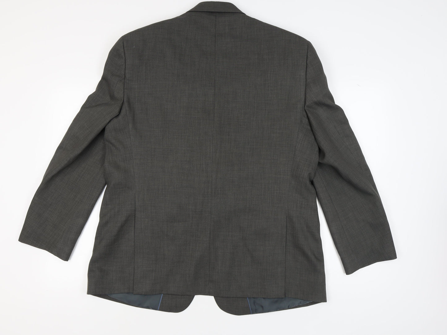 Mens UK Size 46 Greenwoods Regular Grey Suit Jacket