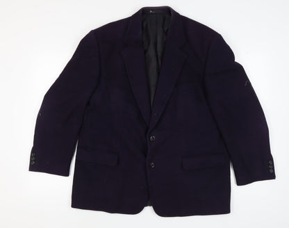 Mens UK Size 46 BHS Regular Purple Suit Jacket