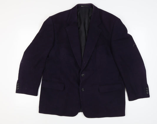 Mens UK Size 46 BHS Regular Purple Suit Jacket