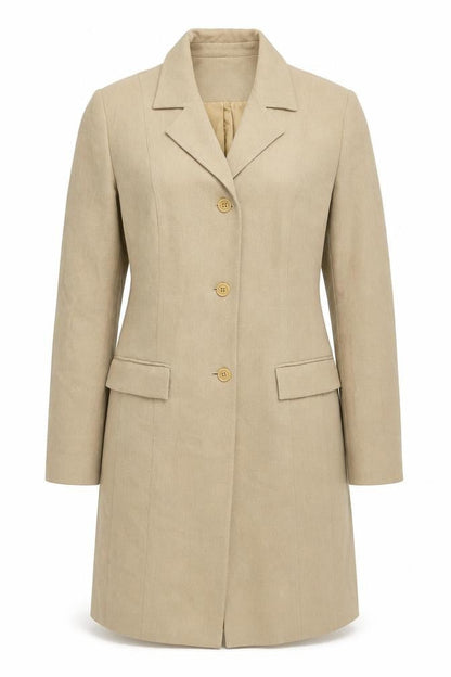 Womens UK Size 12 Linea Regular Beige Blazer
