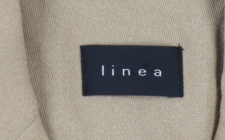 Linea Women's Beige Long Blazer Size 12