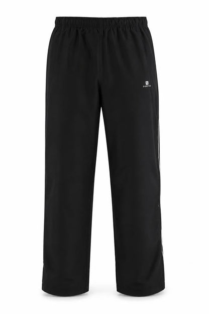 Mens UK Size M DOMYOS Regular Fit Casual Black Trousers
