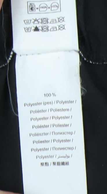 Domyos Men's Black Trousers - M, Regular Fit, Casual