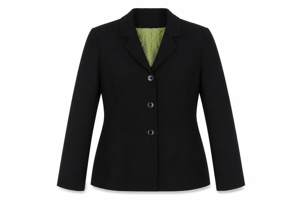 Womens UK Size 12 Equation Regular Black Blazer