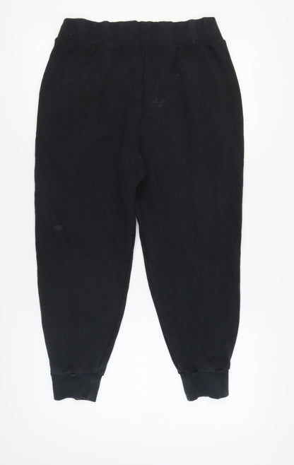 Reebok Men's Black Jogger Trousers L Elastic Waist