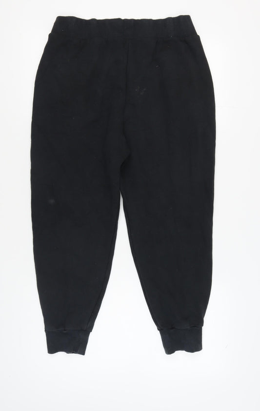 Reebok Men's Black Jogger Trousers L Elastic Waist